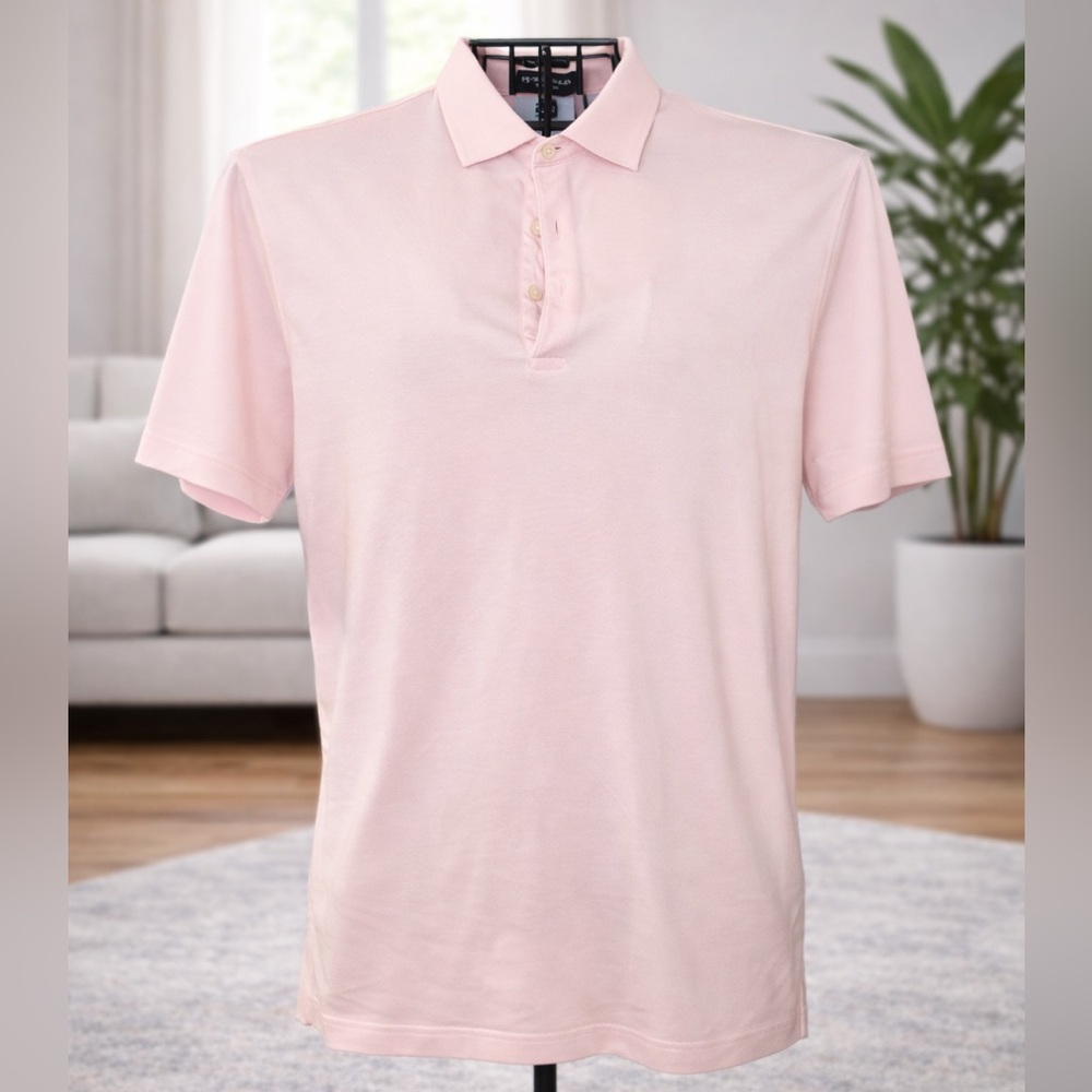 Peter Millar Light Pink Polo Shirt